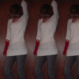 Tag 51: Oberteil Vero Moda; Stulpen, Top und Jeans H&M