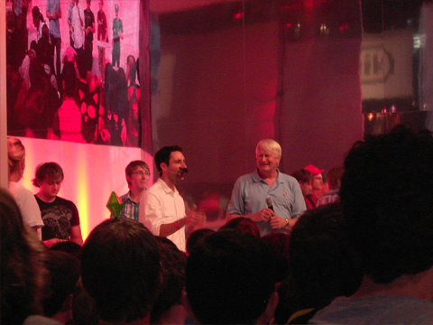 GC08 Großes Highlight der GamesCom: Charles Martinet (Synchronstimme von Mario) jeden Tag auf der Nintendobühne