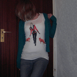 Tag 109: Strickjacke, Top, T-shirt und Jeans H&M