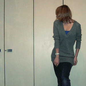 Tag 163: Pullover und Top H&M, Uhr Fossil, Hose unbekannt