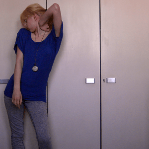 Tag 267: Oberteil Primark, Jeans und Pilotensonnenbrille H&M,  Kette Pimkie