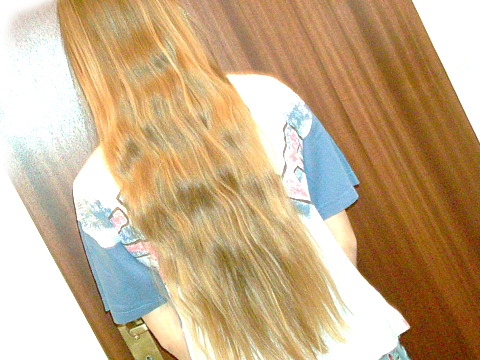 Fünf Jahre - 1 2006: mit 15, furchtbar lange Haare o_o