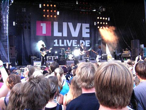 fünf Jahre - 20 2010: Bakkushan bei Bochum Total mit meinem Bruderkeks (20 Jahre alt)