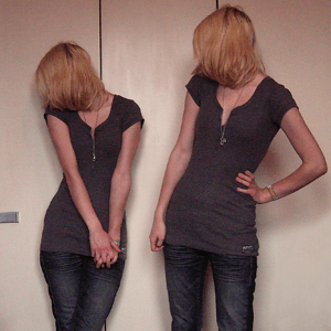 Tag 359: T-shirt beat, Jeans Mister*Lady, Kette KoolKatKustom