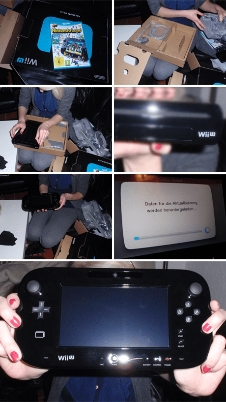 Unpacking: wii u