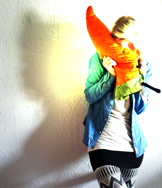 Outfit Mittwoch mit Karotte