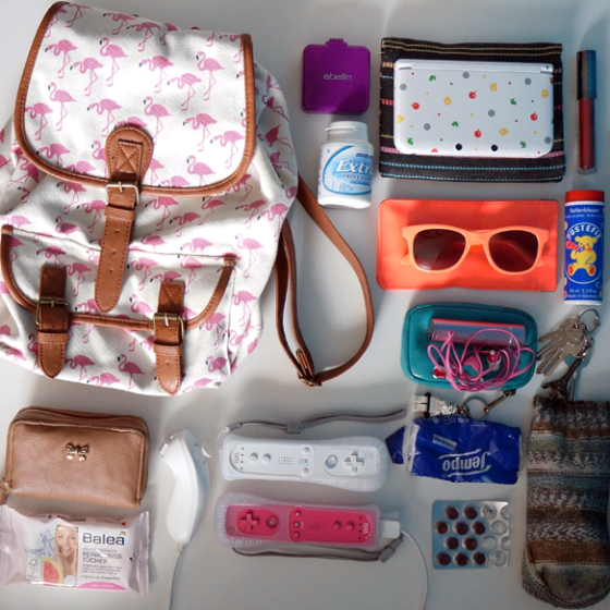 Dieser Kram ist in meiner Tasche