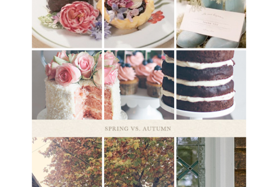 Muralfotos - autumn vs spring