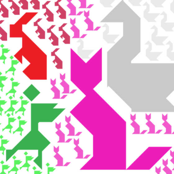 Tangram Photoshoppinsel