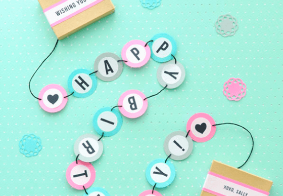 Alternative Geburtstagskarte