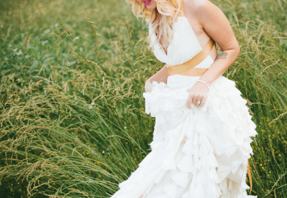 Ein etwas anderes Hochzeitskleid