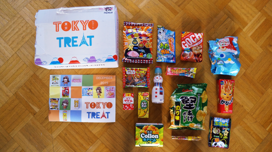 Tokyo Treat: Japanische Süßigkeiten Subscription Box - Dezember Version