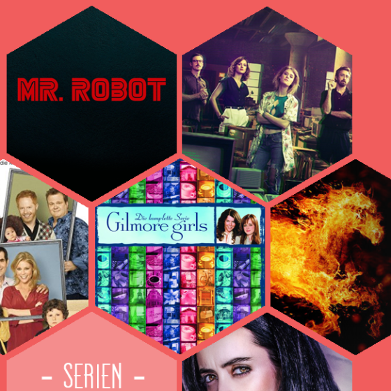 Was soll ich mir bloß anschauen? Wie wäre es mit Mr. Robot, Hold and Catch Fire, Modern Family, Gilmore Girls, Marco Polo oder Jessica Jones?