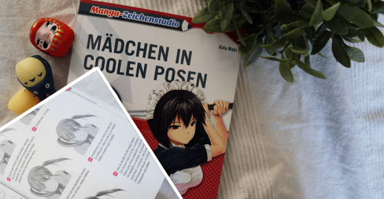 Mit Aida Maki lernen wie man Manga-Mädchen zeichnet.