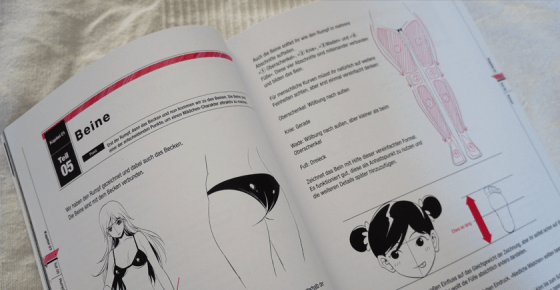 Anatomische Erklärungen für perfekte Manga-Proportionen.