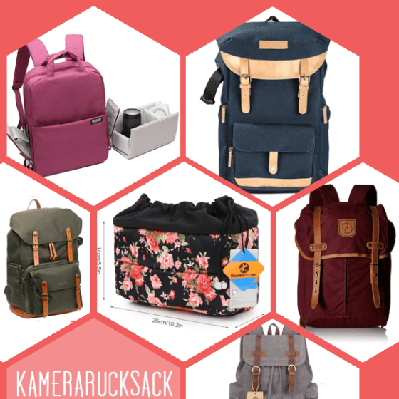 Hübsche und praktische Kamerataschen? Wie wäre es mit einem dieser Kamerarucksäcke.