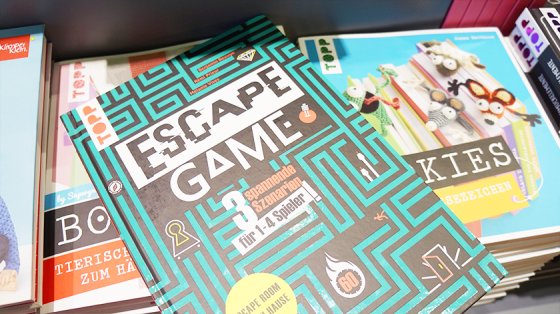 Escape Rooms gibt es nun beim Frech Verlag als Buch.